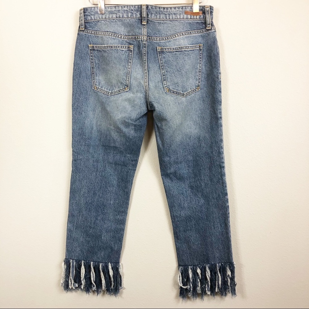 Anthropologie |  ‘Hyphen’ Crop Fringe Hem Jean - Picture 7 of 7